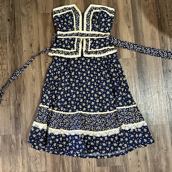 Gunne Sax Babydoll - Picture 3 of 4